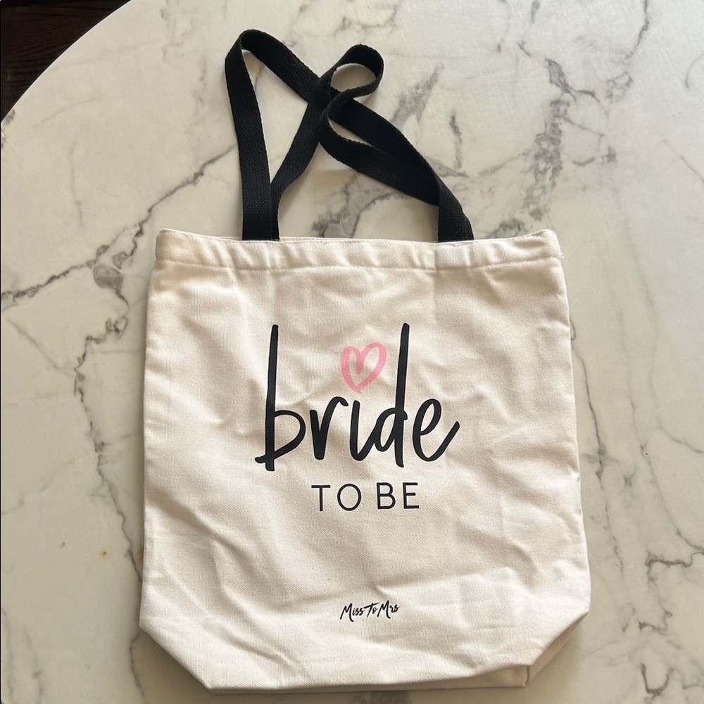 White Bride Tote Bag